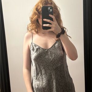 Vince Gray Floral Camisole